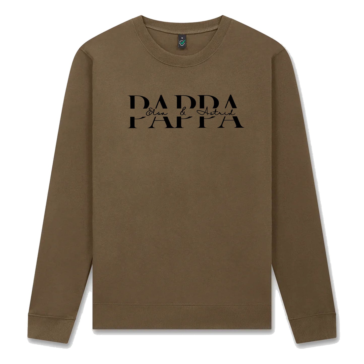 Pappa t-shirt med Barnens Namn – Personlig T-shirt eller Sweatshirt