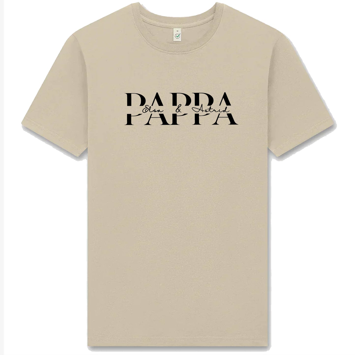 Pappa t-shirt med Barnens Namn – Personlig T-shirt eller Sweatshirt