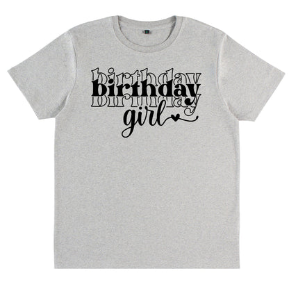 Birthday Girl Födelsedags T-shirt