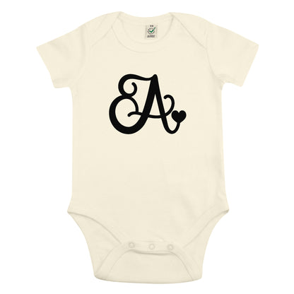 Bokstav Babybody Nyfödd
