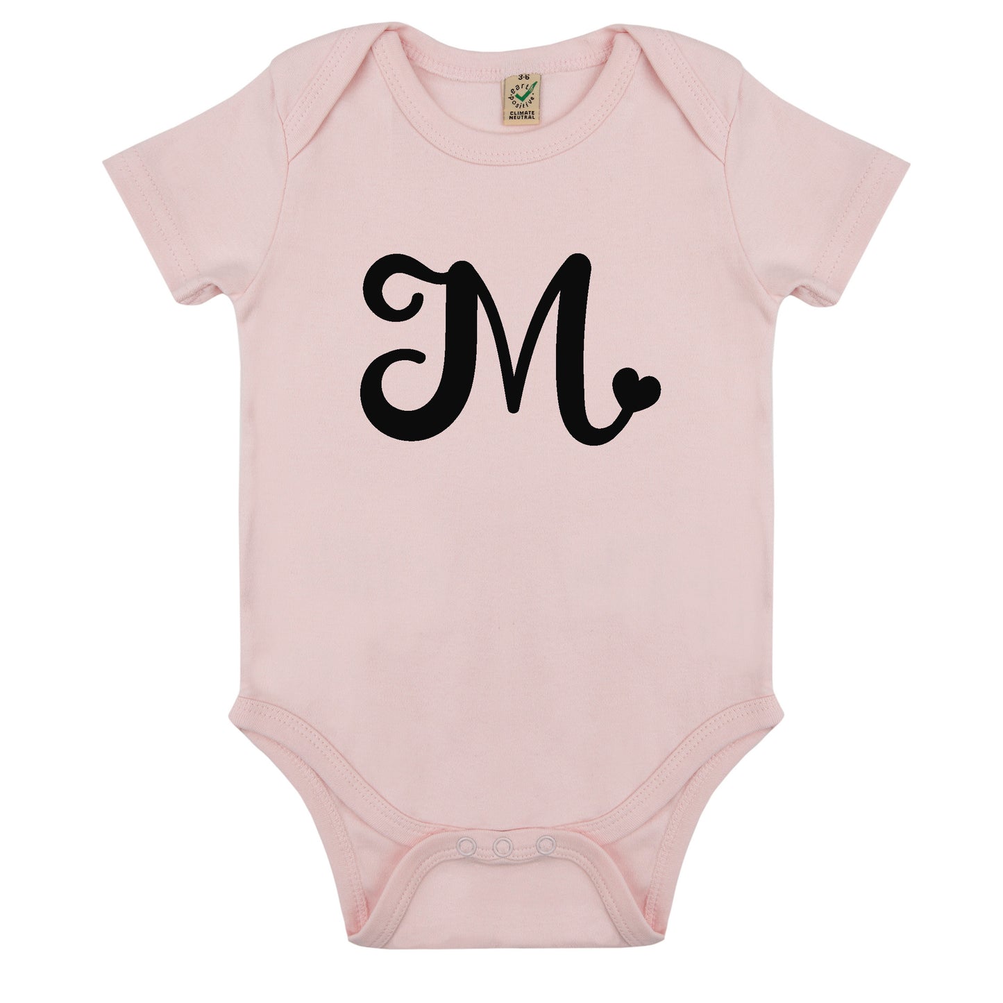 Bokstav Babybody Nyfödd