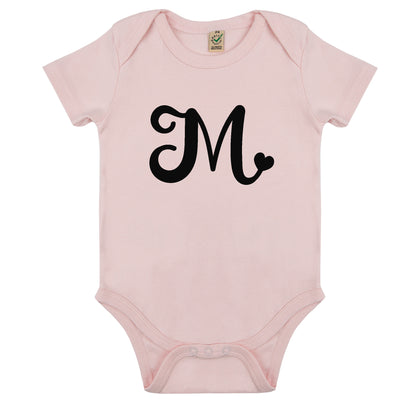 Bokstav Babybody Nyfödd