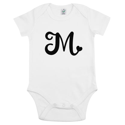 Bokstav Babybody Nyfödd