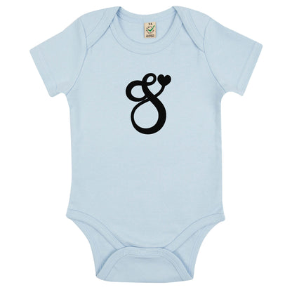 Bokstav Babybody Nyfödd