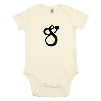 Bokstav Babybody Nyfödd