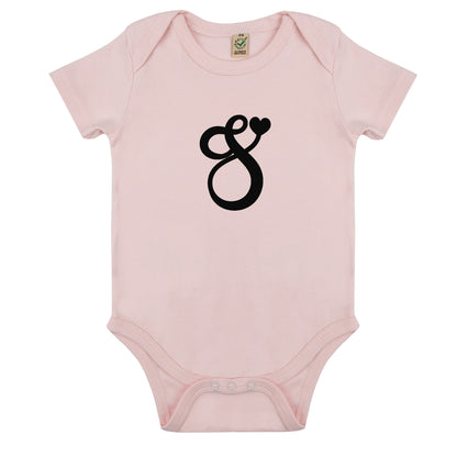 Bokstav Babybody Nyfödd