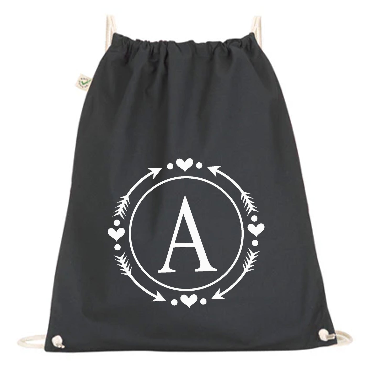 Gympapåse med Bokstav Monogram