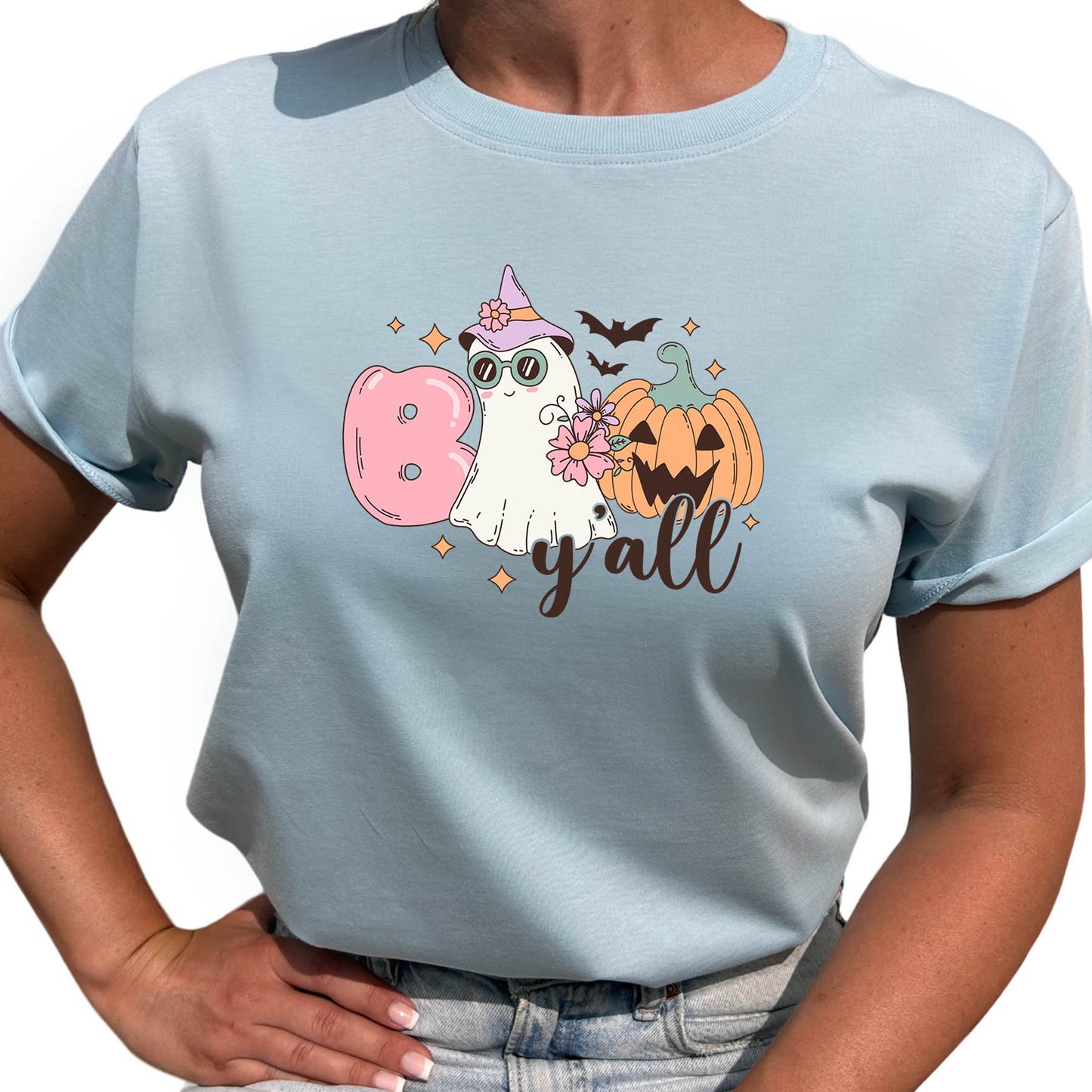 Boo Y'all Halloween T-shirt