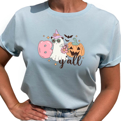 Boo Y'all Halloween T-shirt