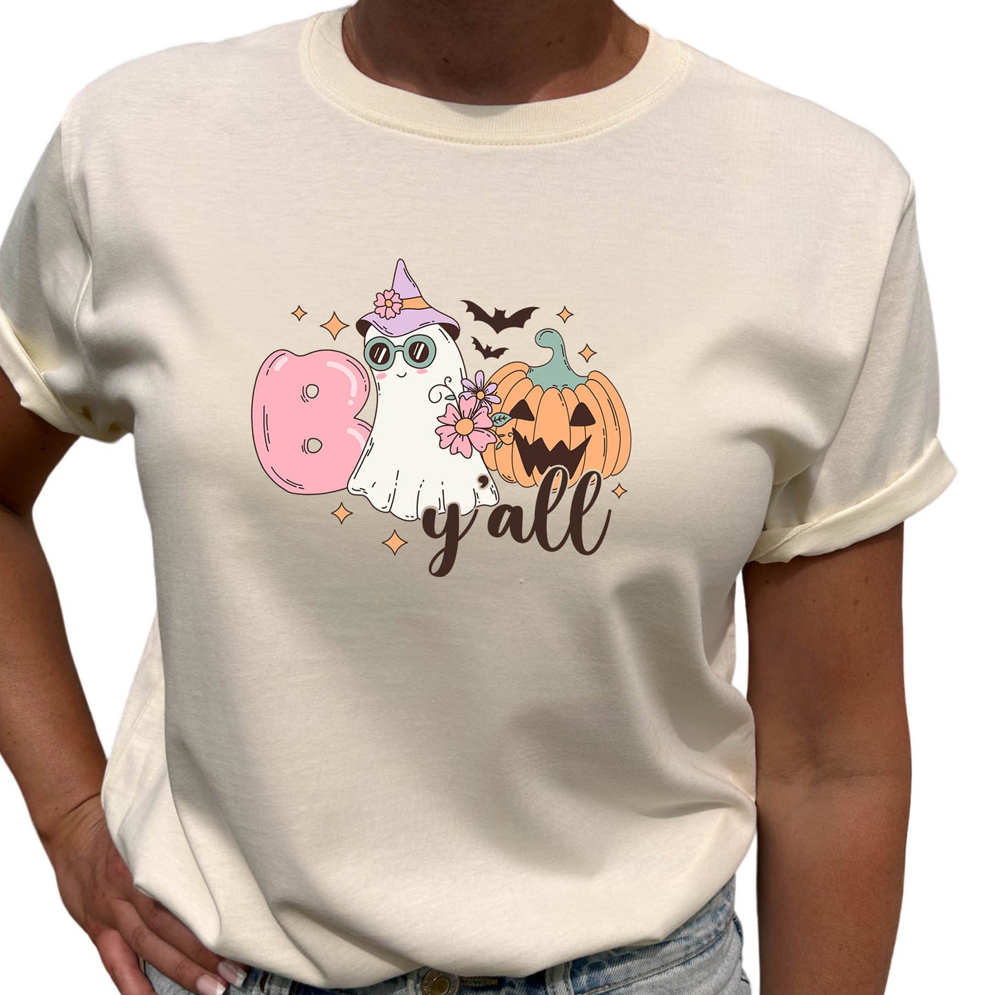 Boo Y'all Halloween T-shirt