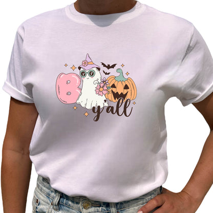 Boo Y'all Halloween T-shirt