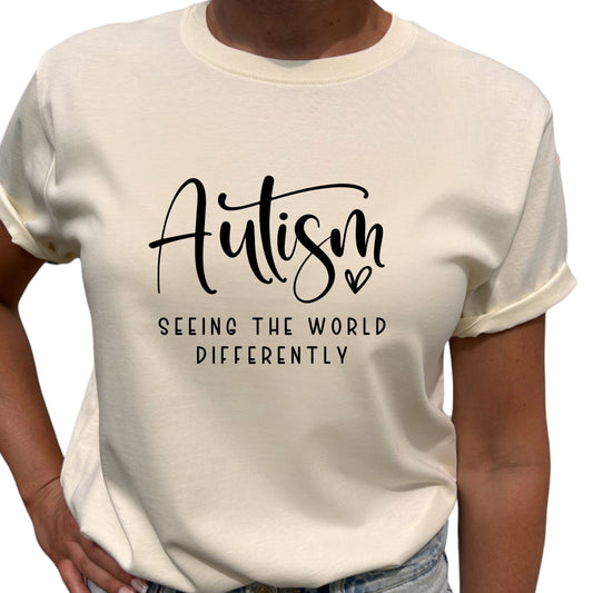 Autism Seeing the World Differently T-shirt