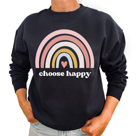 Choose Happy Sweatshirt