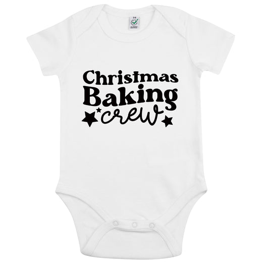 Christmas Baking Crew Baby Body Nyfödd