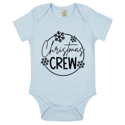 Christmas Crew Jul Baby Body Nyfödd-Lovely Text