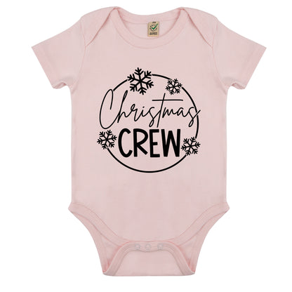 Christmas Crew Jul Baby Body Nyfödd-Lovely Text