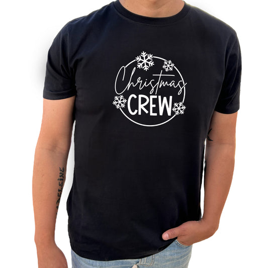 Christmas Crew Ju T-shirt-Lovely Text