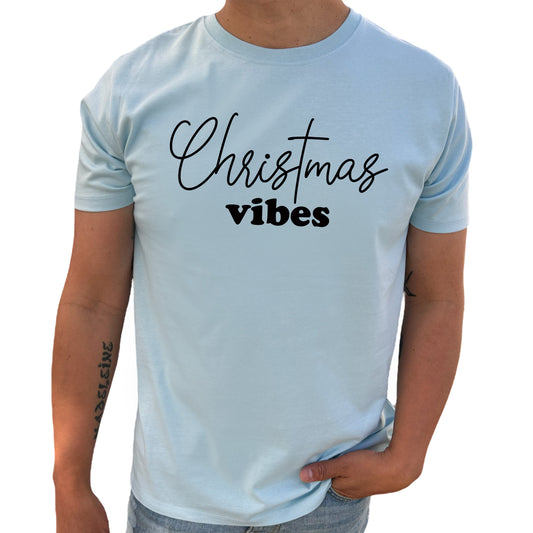 Christmas Vibes Unisex T-shirt – Julkänsla för Honom & Henne