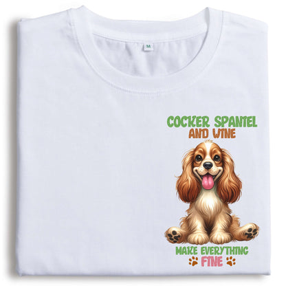 Cocker Spaniel och vin – Allt blir bättre med rätt sällskap