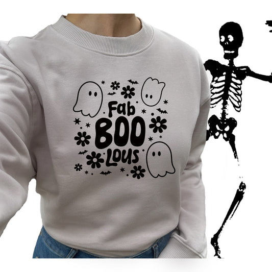 Fab BOO Lous Halloween Sweatshirt
