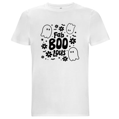 Fab BOO Lous Halloween T-shirt – Unisex t-shirt med roligt Halloween-tryck