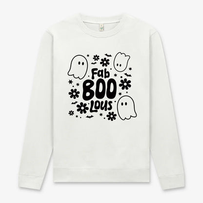 Fab BOO Lous Halloween Tröja – Mysig unisex sweatshirt med spöktryck