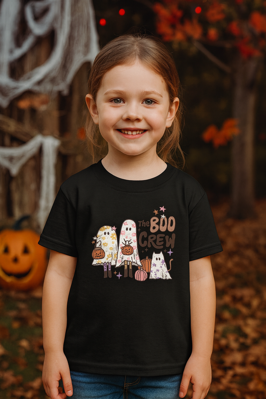 The BOO Crew Halloween T-shirt Barn