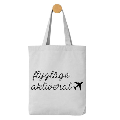 Tygpåse – Flygläge aktiverat