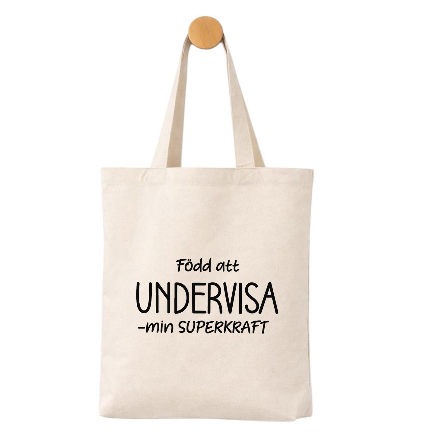 Tygpåse – Född att undervisa