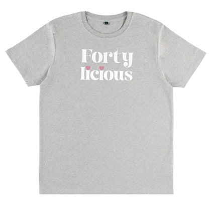 Forty licious Födelsedags T-shirt