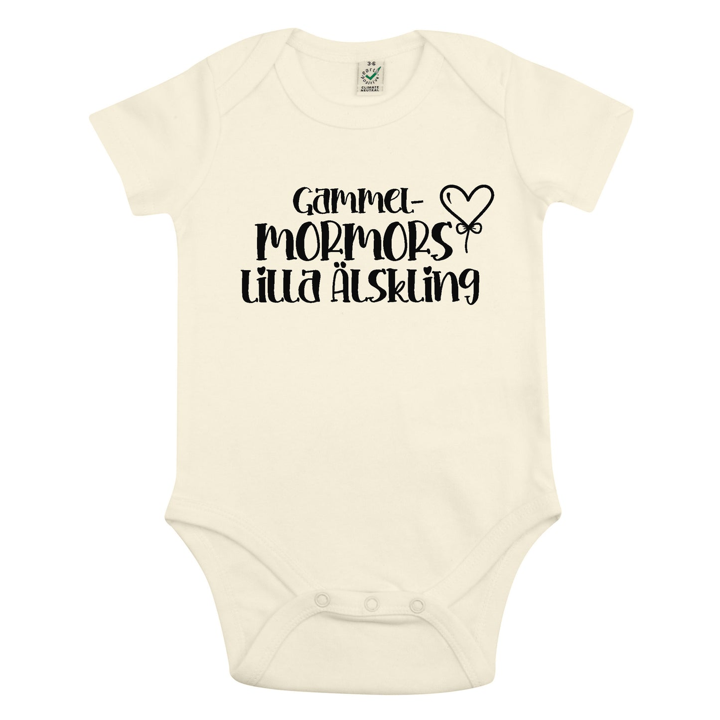 Gammel Mormors Lilla Älskling Babybody Nyfödd