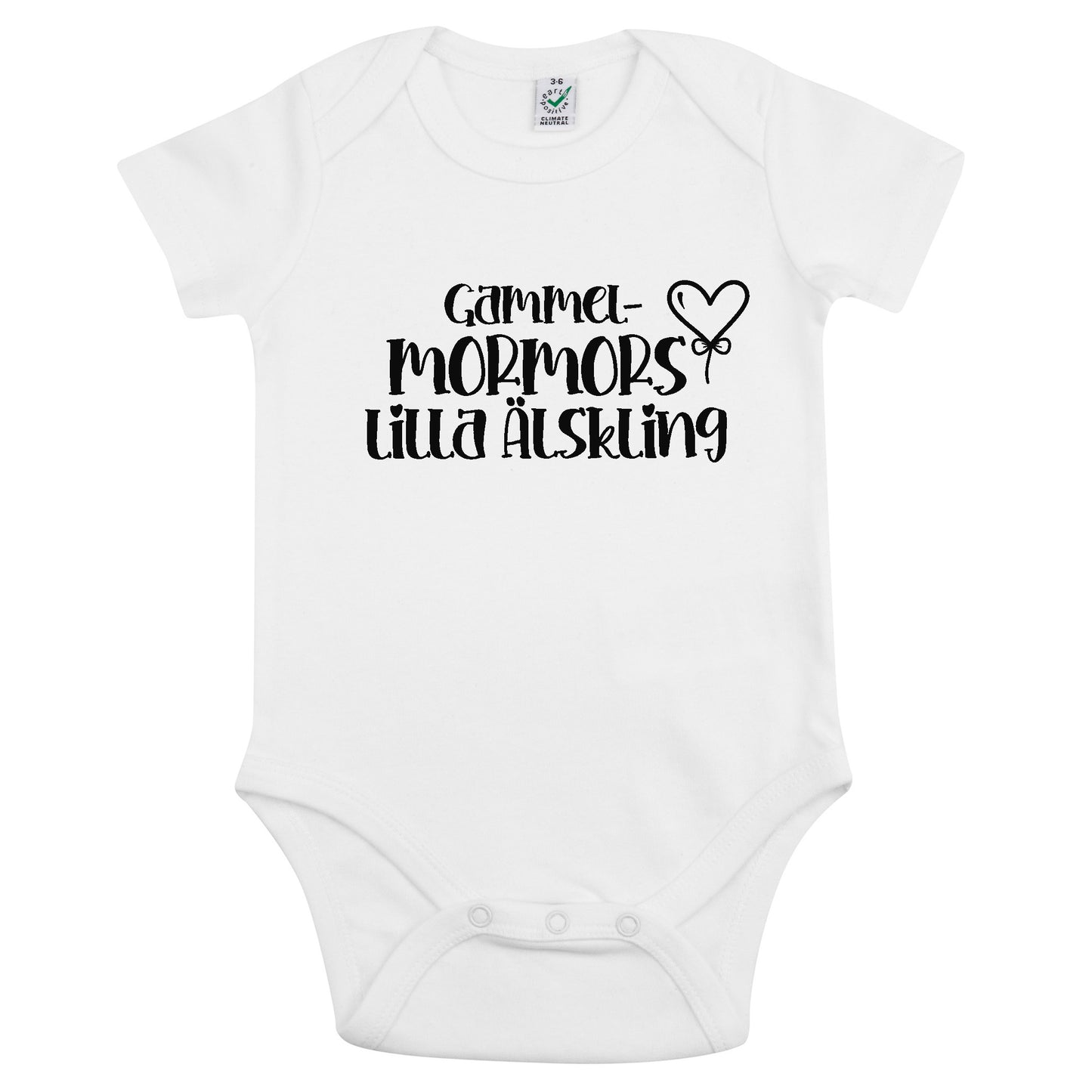 Gammel Mormors Lilla Älskling Babybody Nyfödd