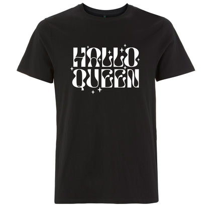 Hallo Queen Halloween T-shirt – Unisex t-shirt med attityd