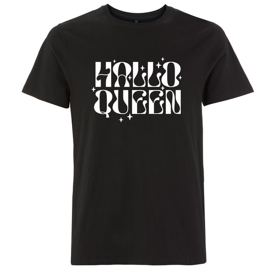 Hallo Queen Halloween T-shirt – Unisex t-shirt med attityd