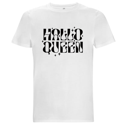 Hallo Queen Halloween T-shirt – Unisex t-shirt med attityd