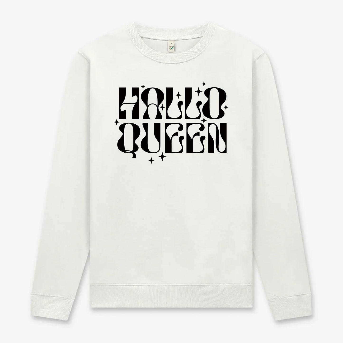 Hallo Queen Halloween Tröja – Unisex sweatshirt för höstens drottningar