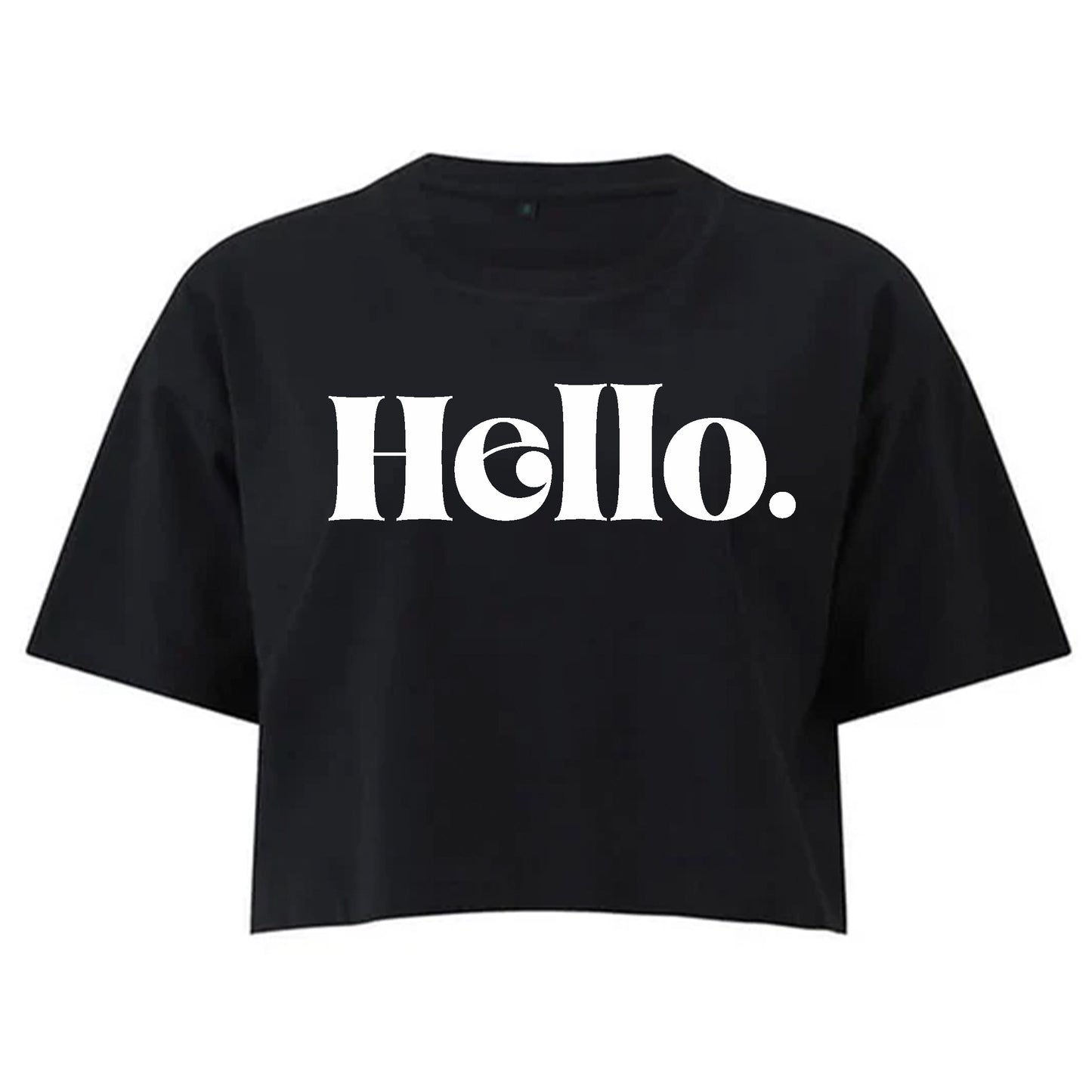 Hello Crop Top T-shirt