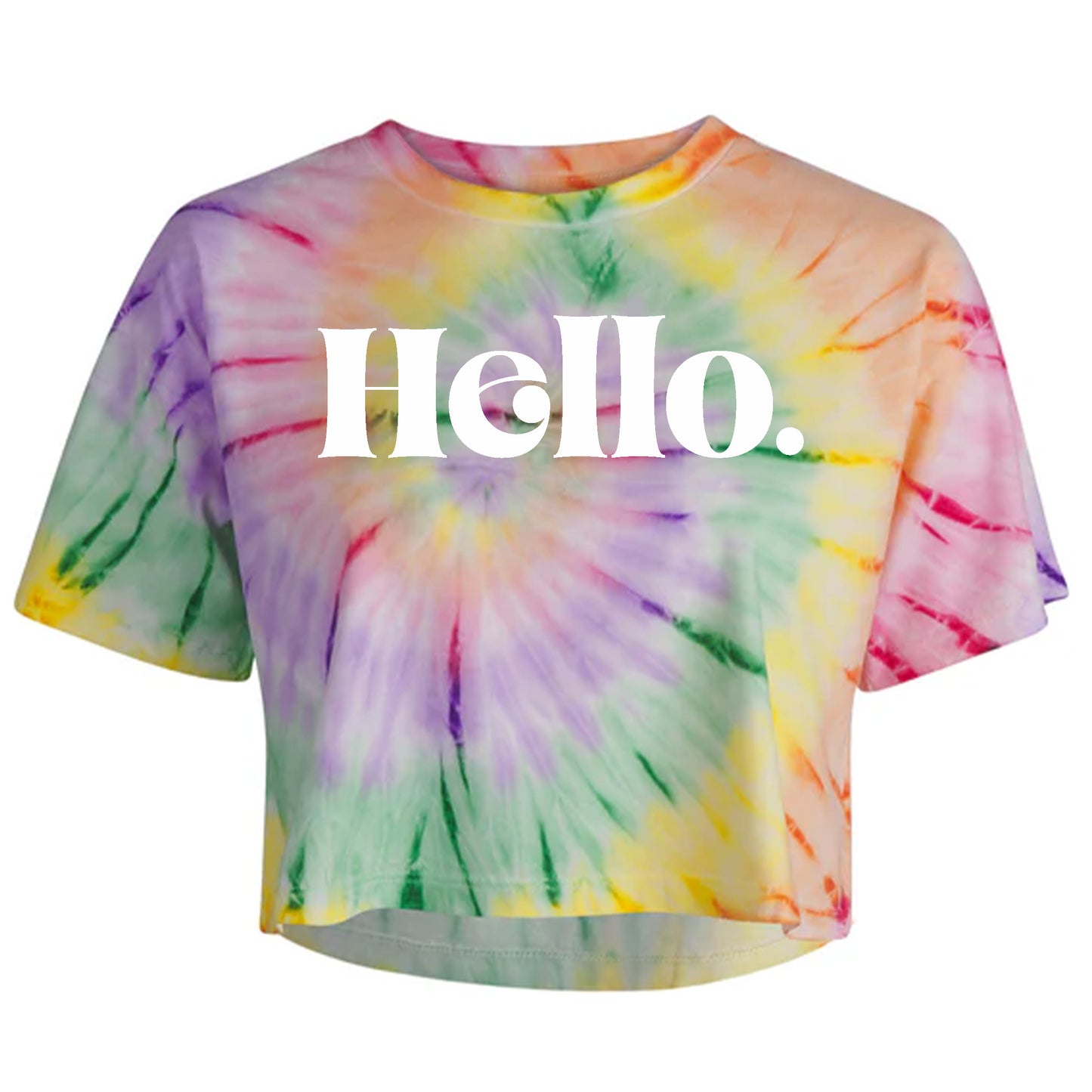 Hello Crop Top T-shirt