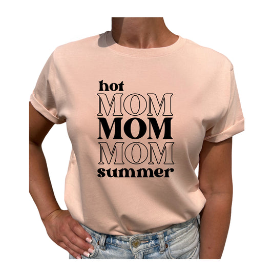 Hot MOM Summer T-shirt