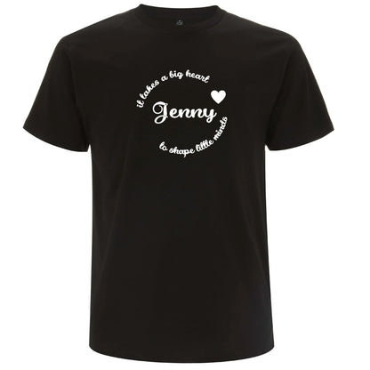 It Takes A Big Heart To Shape Little Minds Lärare T-shirt