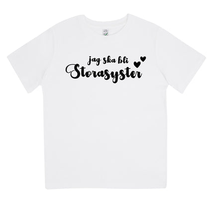 Jag ska bli Storasyster T-shirt Barn