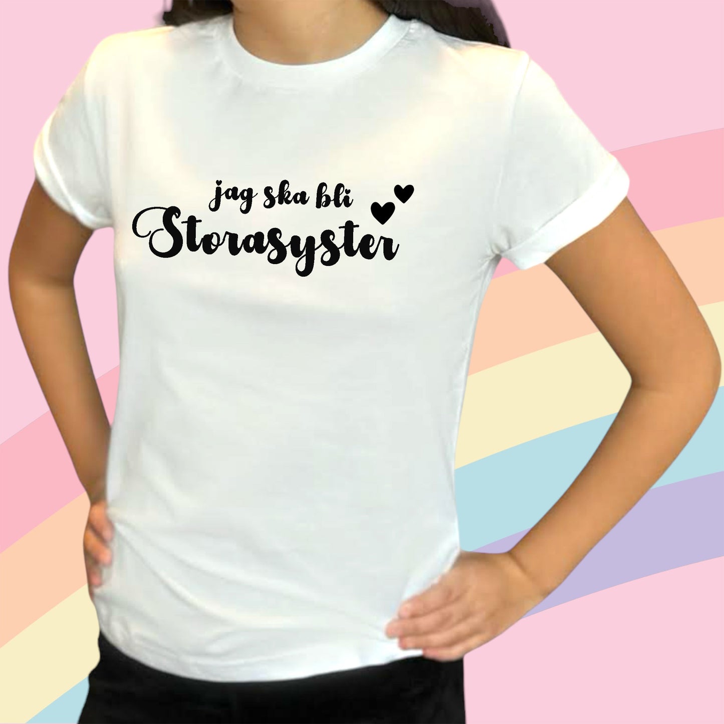 Jag ska bli Storasyster T-shirt Barn