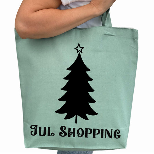 Jul Shopping Tygpåse
