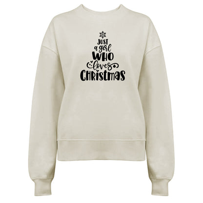 Just A Girl Who Loves Christmas [Gran]-  Jultröja