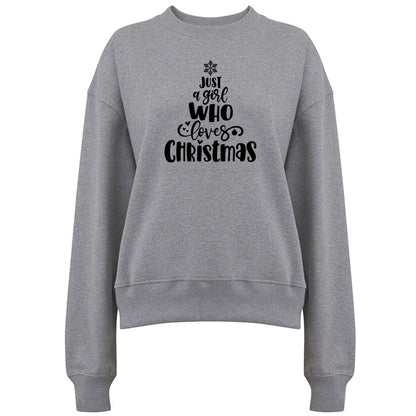Just A Girl Who Loves Christmas [Gran]-  Jultröja