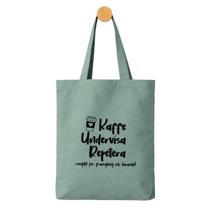 Tygpåse – Kaffe, undervisa, repetera