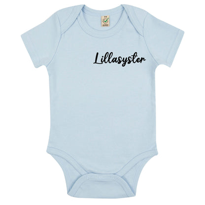 Lillasyster Babybody Nyfödd