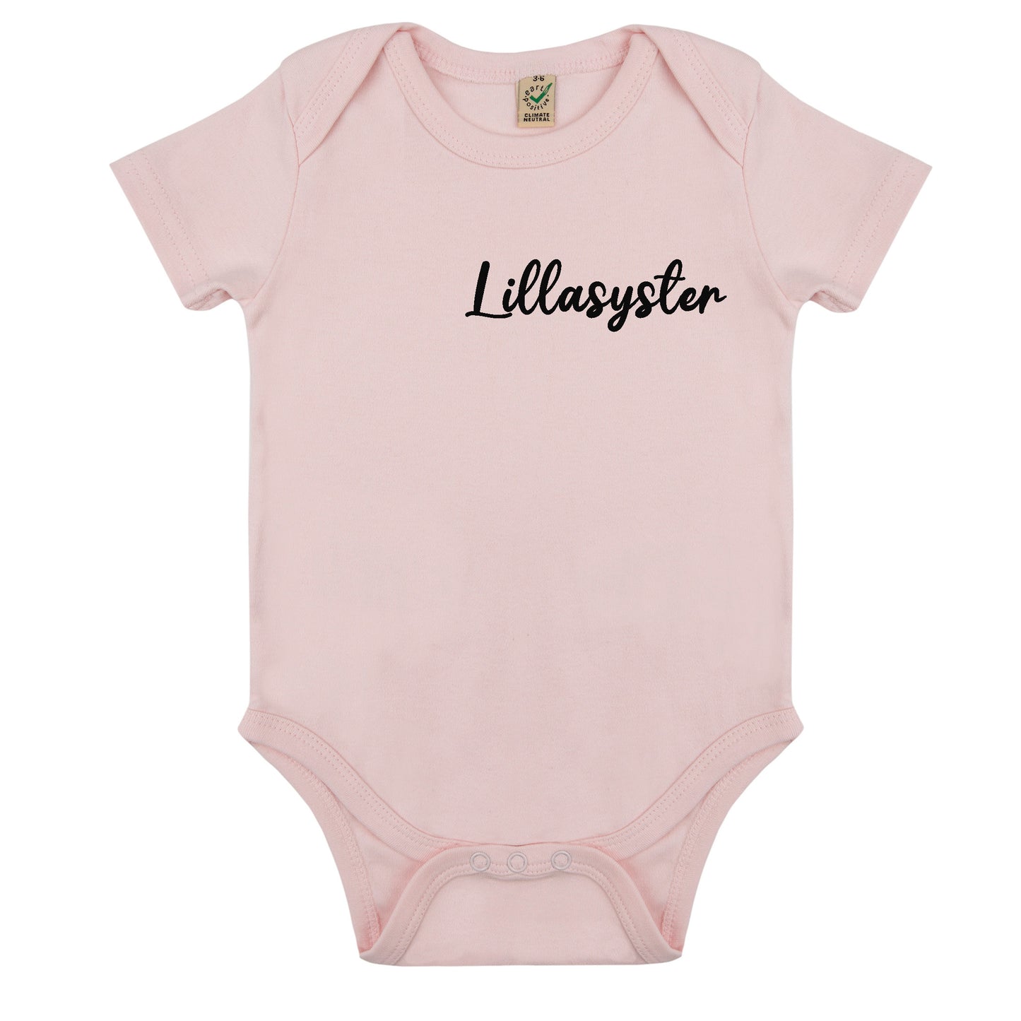 Lillasyster Babybody Nyfödd