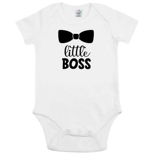 Little Boss Babybody Nyfödd-Lovely Text