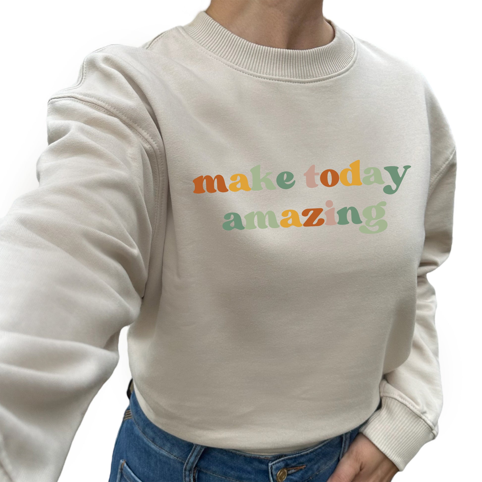 Make Today Amazing Tröja-Lovely Text